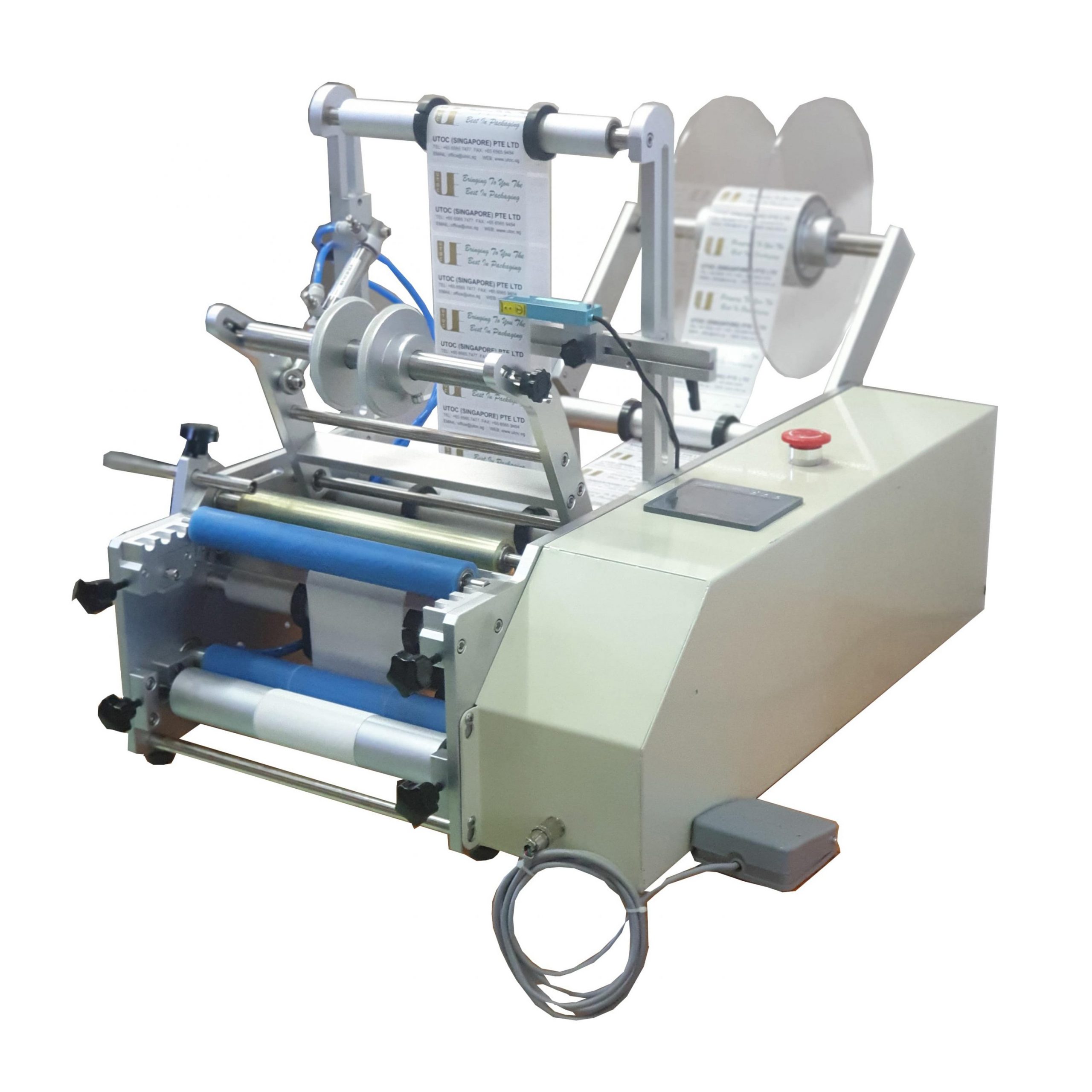 PCH-50A Semi-Auto Round Bottle Labeling Machine